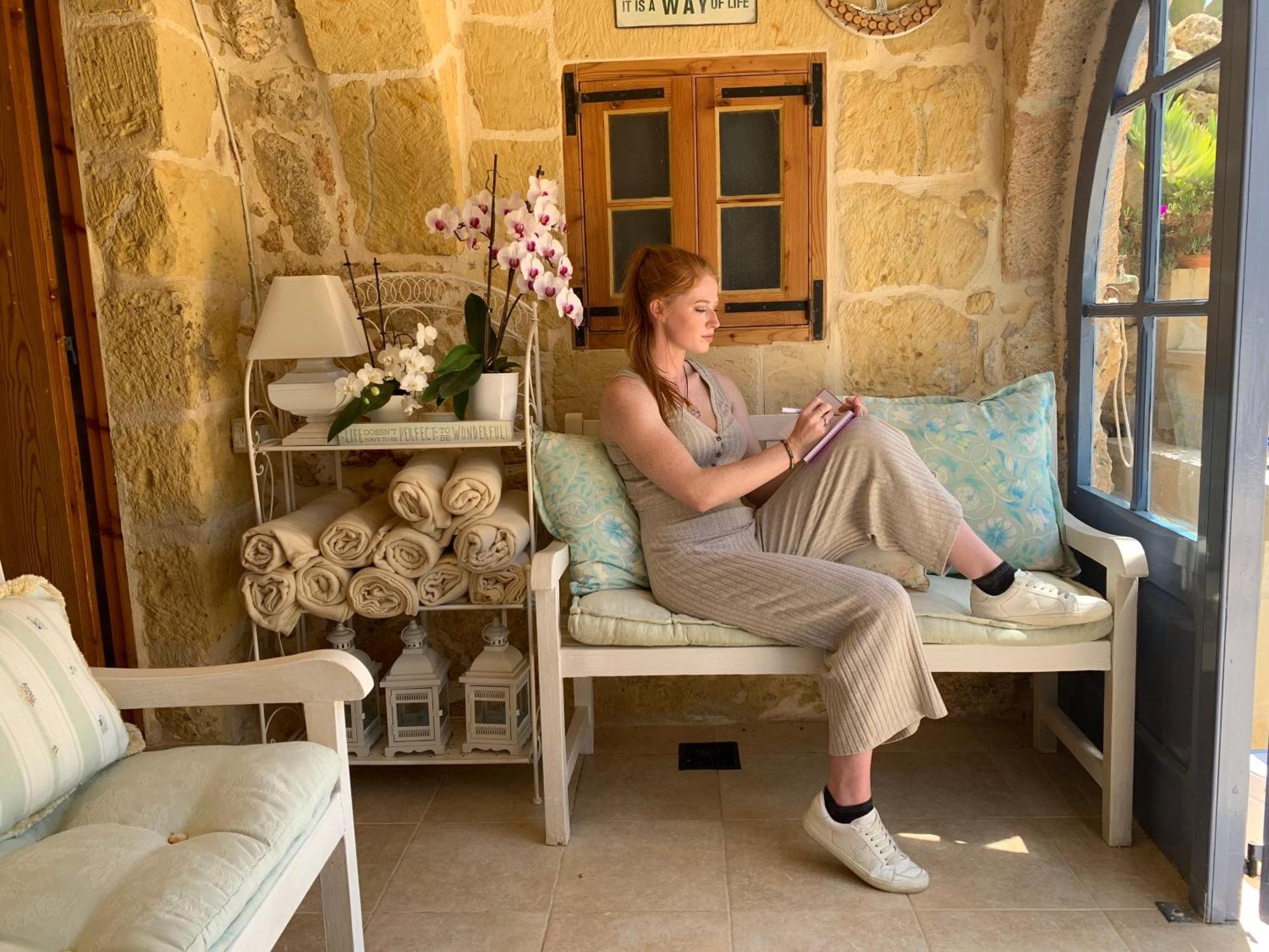 Ferienwohnung L'Gharix Temple Retreat Xagħra Exterior foto
